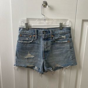 Levi’s High Rose Wedgie Fit Shorts